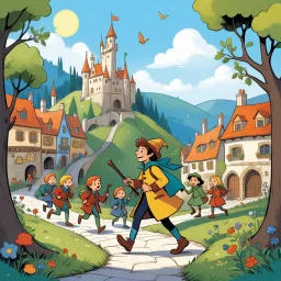 Story image for The Pied Piper of Hamelin