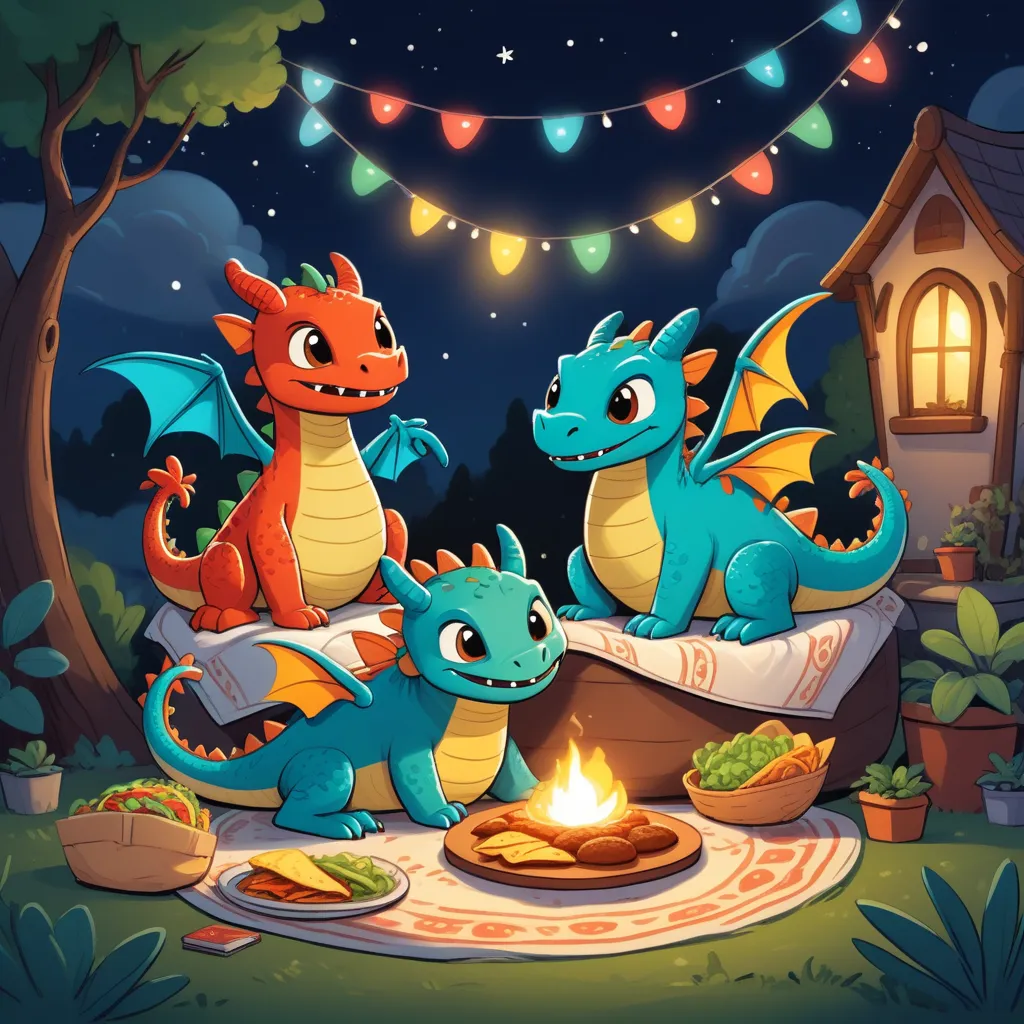 Story image for Dragons Love Tacos